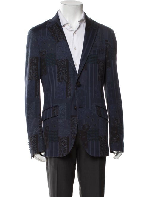 Etro Paisley Print Blazer