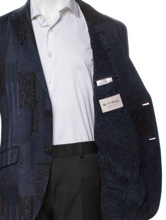 Etro Paisley Print Blazer