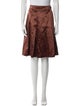 Etro Pleated Accents Knee-Length Skirt