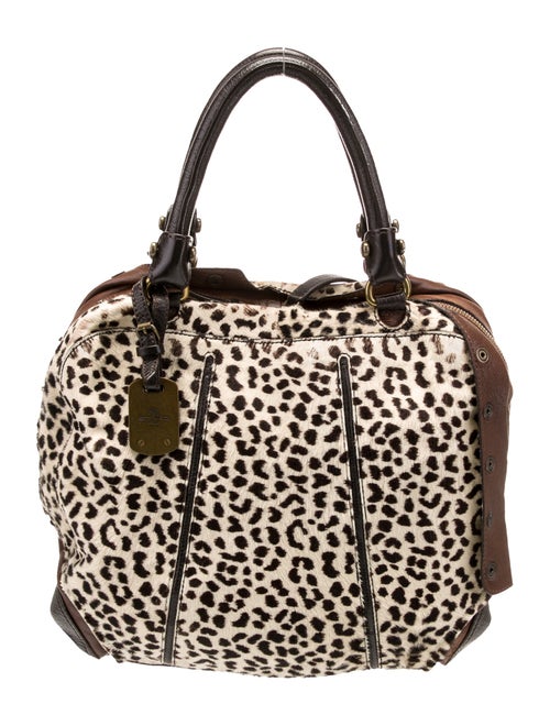 Etro Leather Top Handle Bag