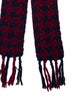 Etro Mohair Houndstooth Print Scarf