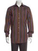 Etro Striped Long Sleeve Shirt