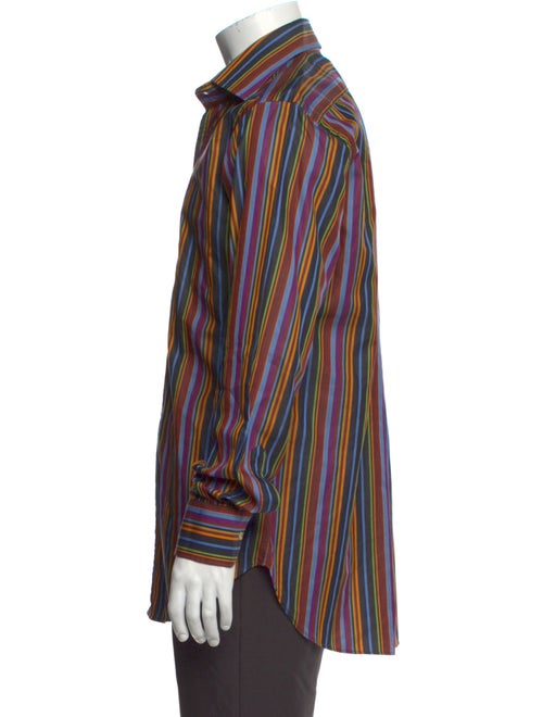 Etro Striped Long Sleeve Shirt