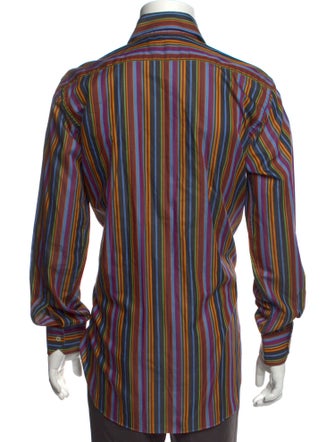 Etro Striped Long Sleeve Shirt