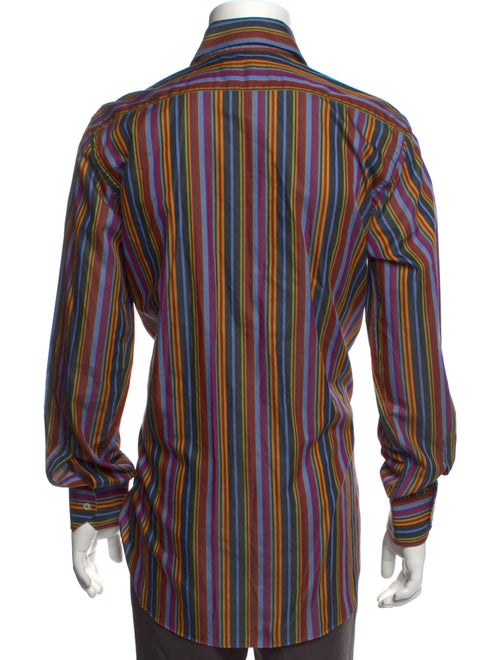 Etro Striped Long Sleeve Shirt