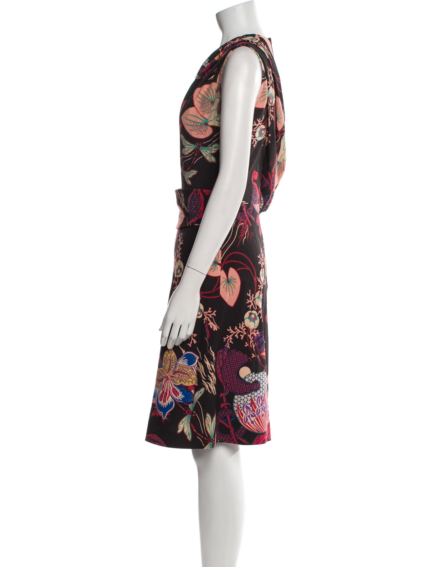 Etro Wool Knee-Length Dress