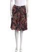 Etro Floral Print Knee-Length Skirt