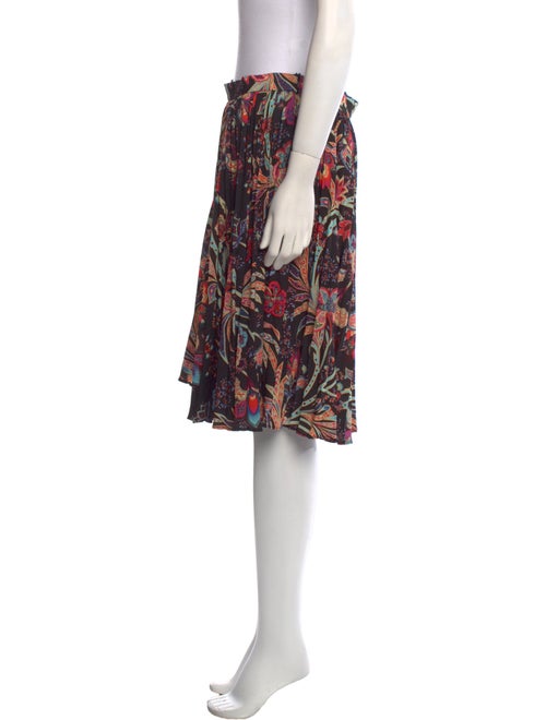 Etro Floral Print Knee-Length Skirt