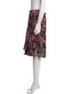 Etro Floral Print Knee-Length Skirt
