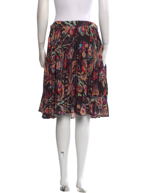 Etro Floral Print Knee-Length Skirt
