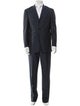 Etro Virgin Wool Striped Two-Piece Suit