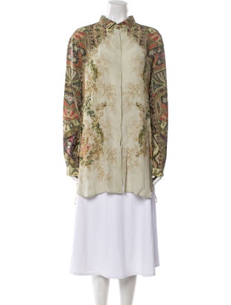 Etro Silk Printed Tunic