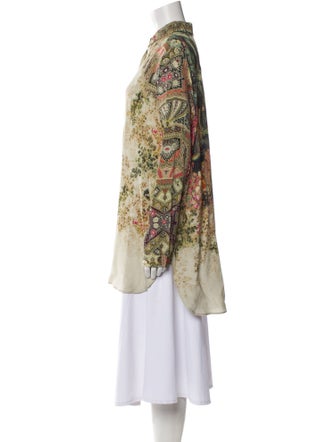 Etro Silk Printed Tunic