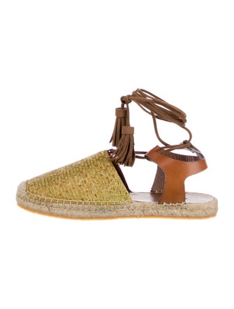 Etro Colorblock Pattern Espadrilles