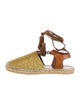 Etro Colorblock Pattern Espadrilles