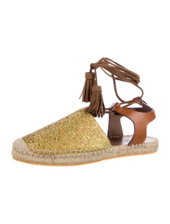 Etro Colorblock Pattern Espadrilles