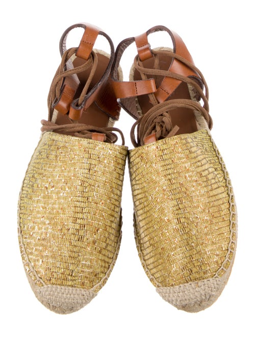 Etro Colorblock Pattern Espadrilles