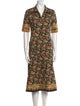 Etro Printed Midi Length Dress