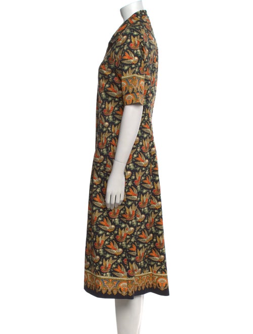 Etro Printed Midi Length Dress