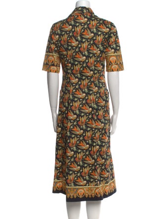 Etro Printed Midi Length Dress