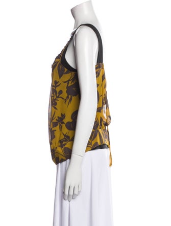 Etro Printed Scoop Neck Top