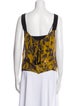 Etro Printed Scoop Neck Top