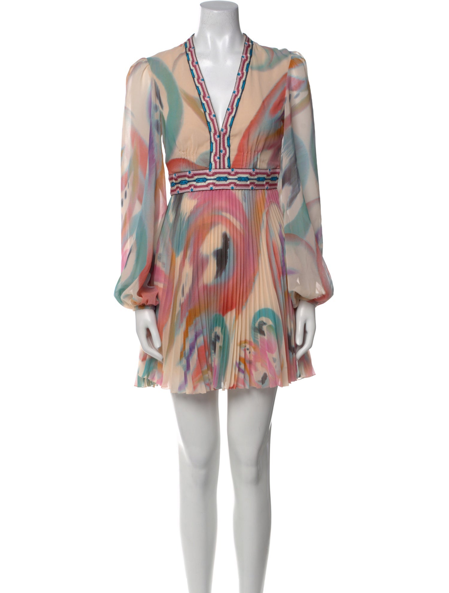 Etro Printed Mini Dress w/ Tags