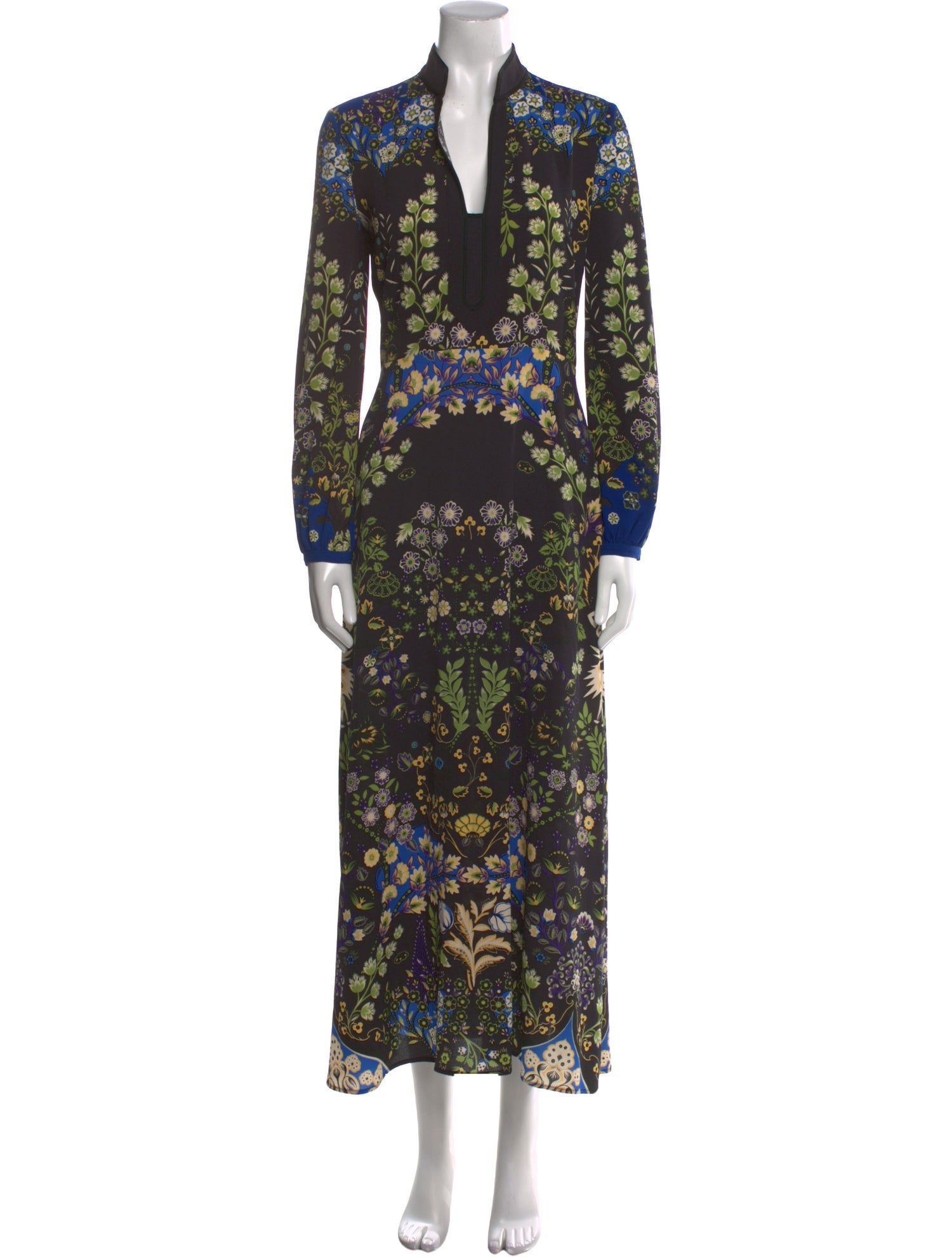 Etro Floral Print Long Dress