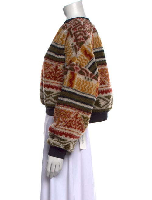 Etro Printed Crew Neck Sweater