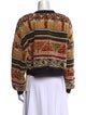 Etro Printed Crew Neck Sweater