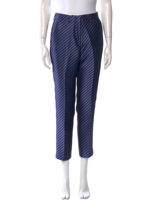 Etro Striped Straight Leg Pants
