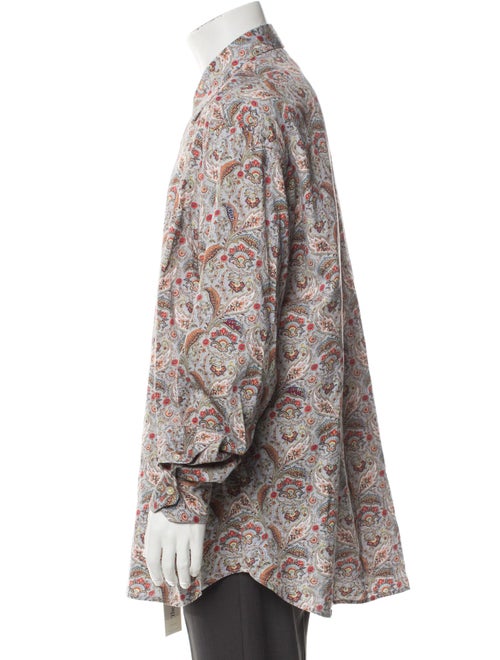 Etro Printed Long Sleeve Shirt