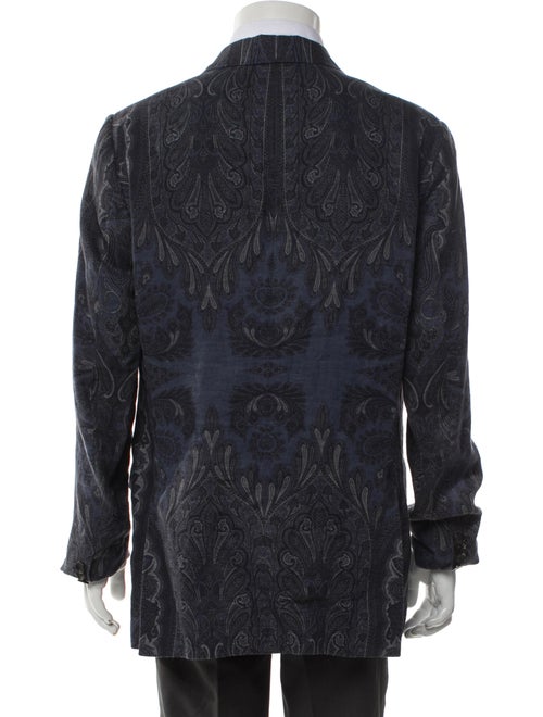 Etro Linen Printed Blazer