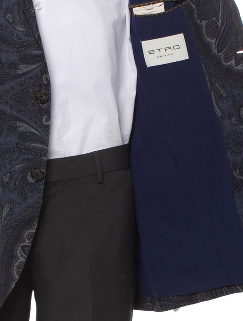 Etro Linen Printed Blazer