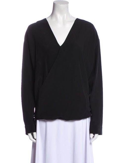 Etro Silk V-Neck Blouse