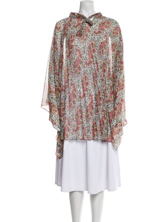 Etro Printed Crew Neck Sweater