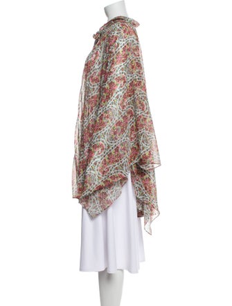 Etro Printed Crew Neck Sweater