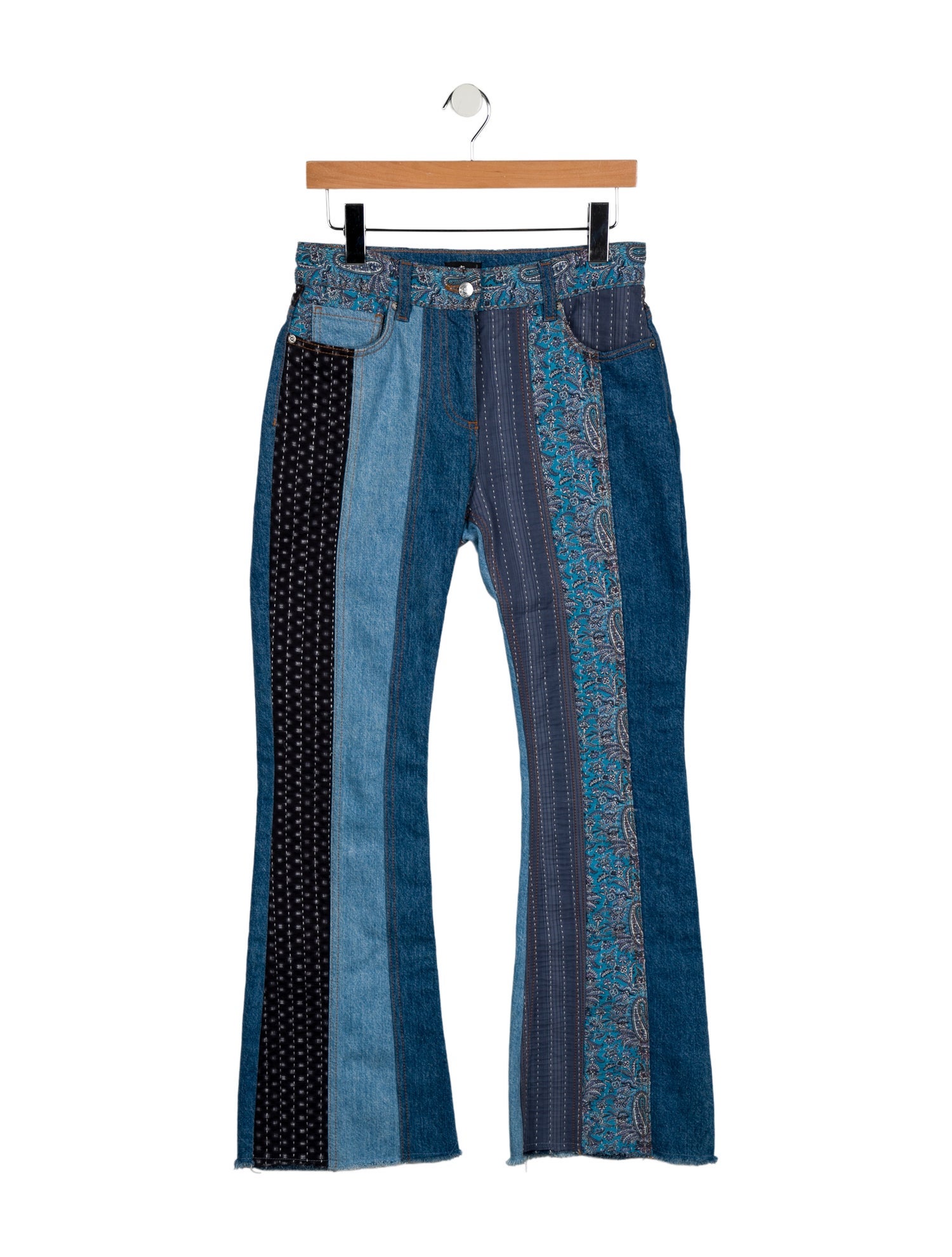 Etro Mid-Rise Wide Leg Jeans