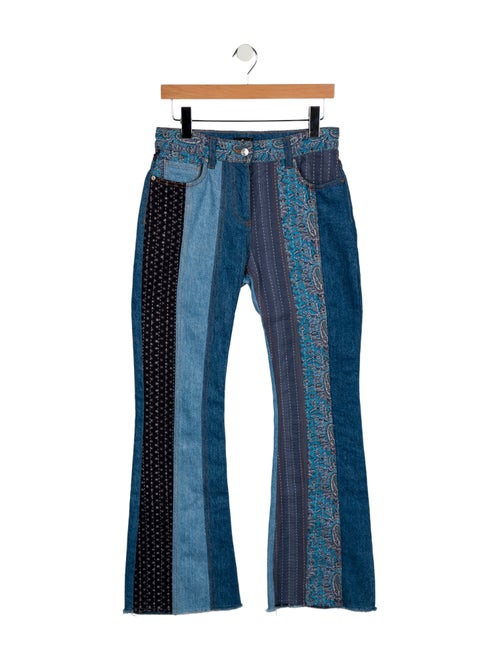 Etro Mid-Rise Wide Leg Jeans