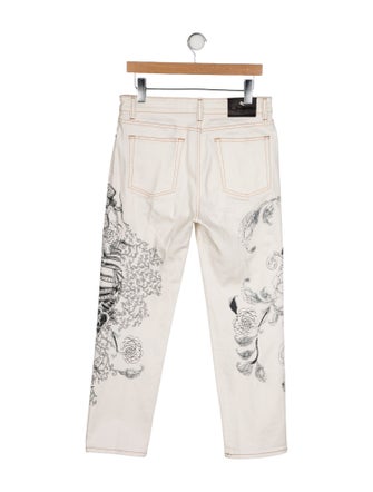 Etro Mid-Rise Straight Leg Jeans