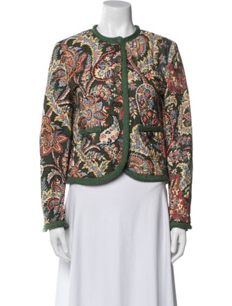 Etro Floral Print Evening Jacket