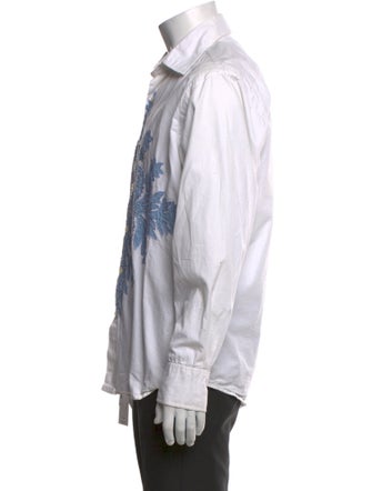 Etro Floral Print Long Sleeve Shirt