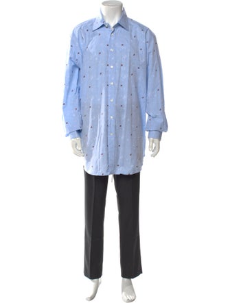 Etro Printed Long Sleeve Shirt