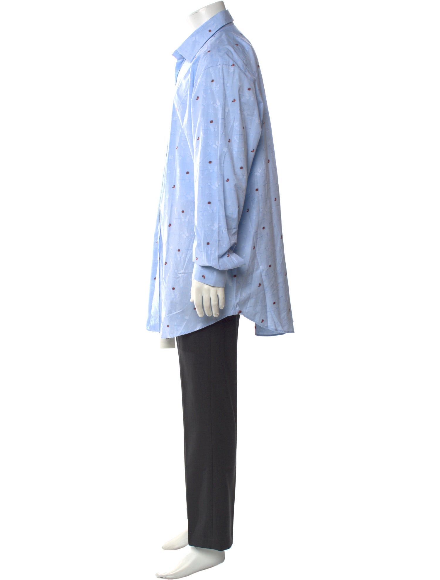 Etro Printed Long Sleeve Shirt