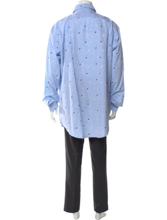 Etro Printed Long Sleeve Shirt