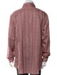 Etro Striped Long Sleeve Dress Shirt