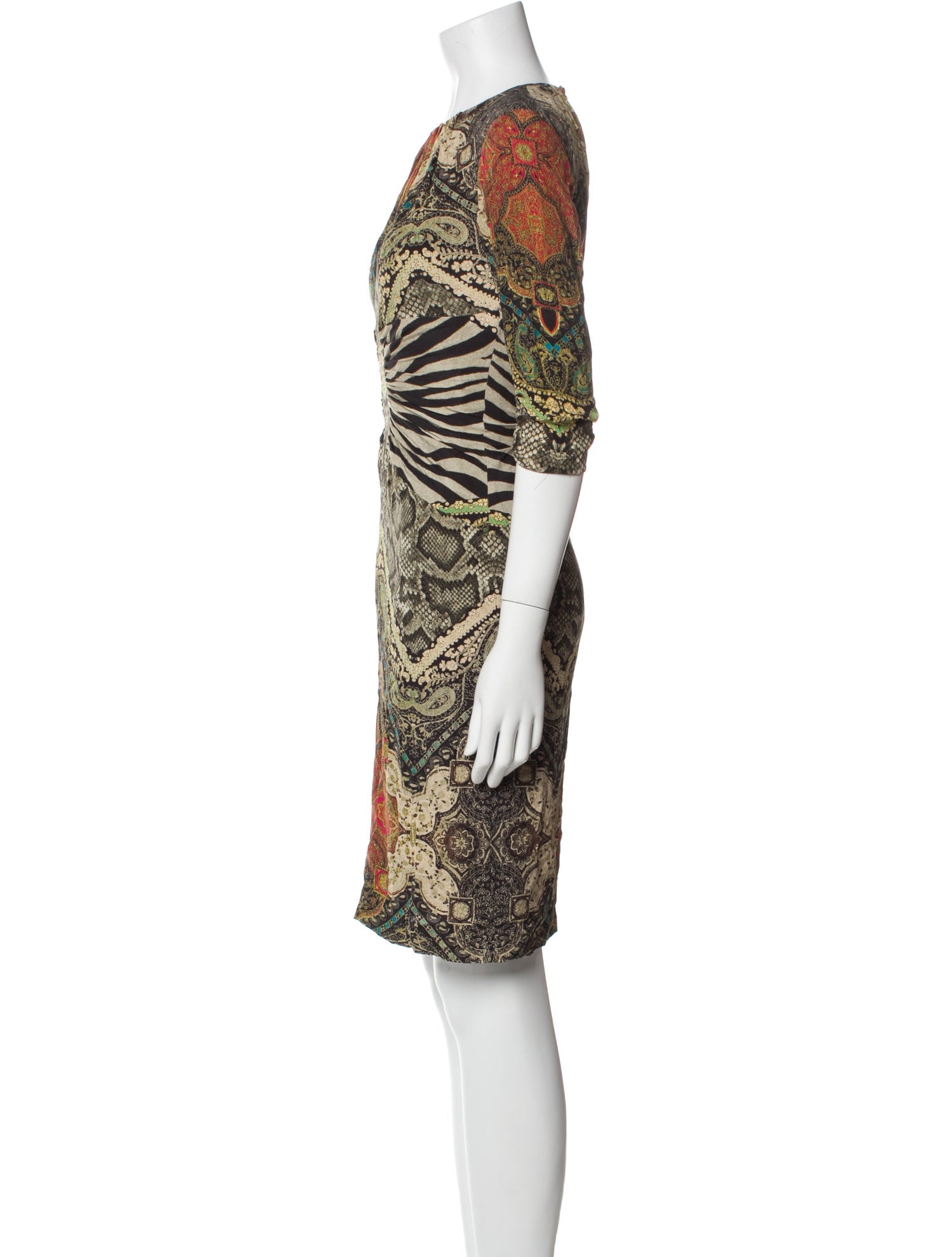 Etro Silk Knee-Length Dress