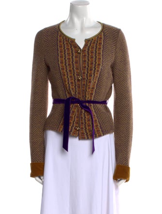 Etro Wool Printed Sweater