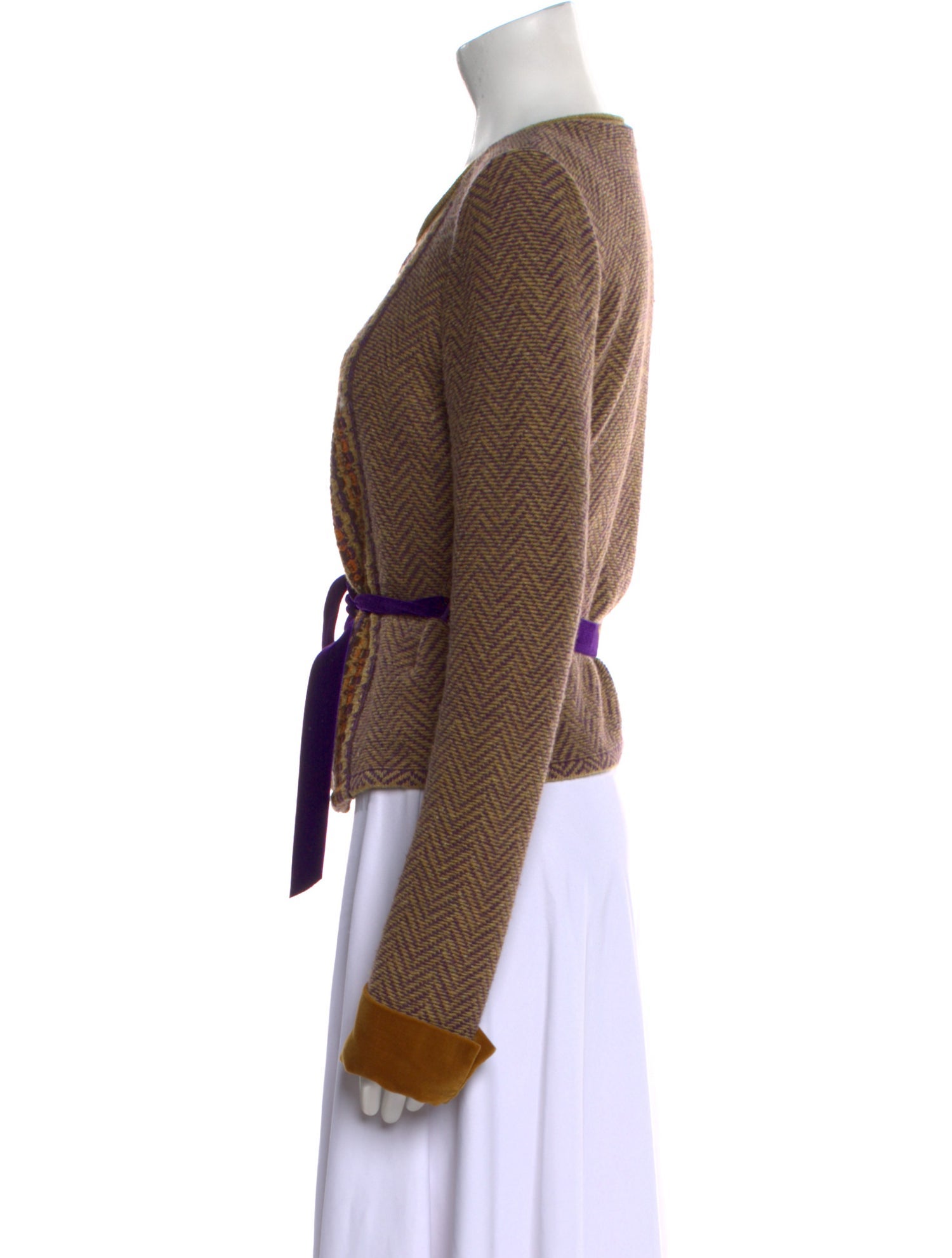 Etro Wool Printed Sweater