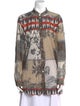 Etro Printed Long Sleeve Tunic